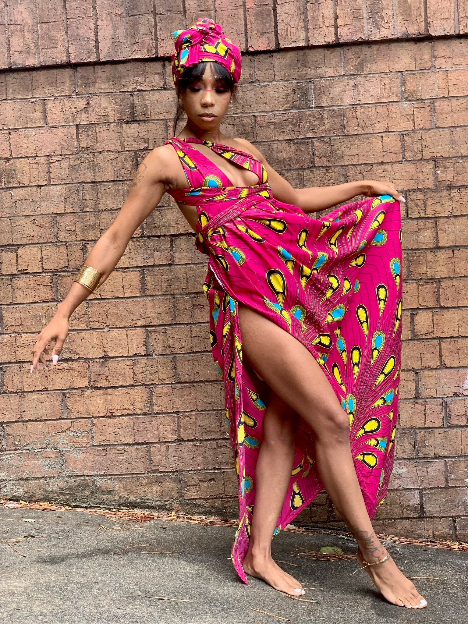 Infinity High Slit dress
