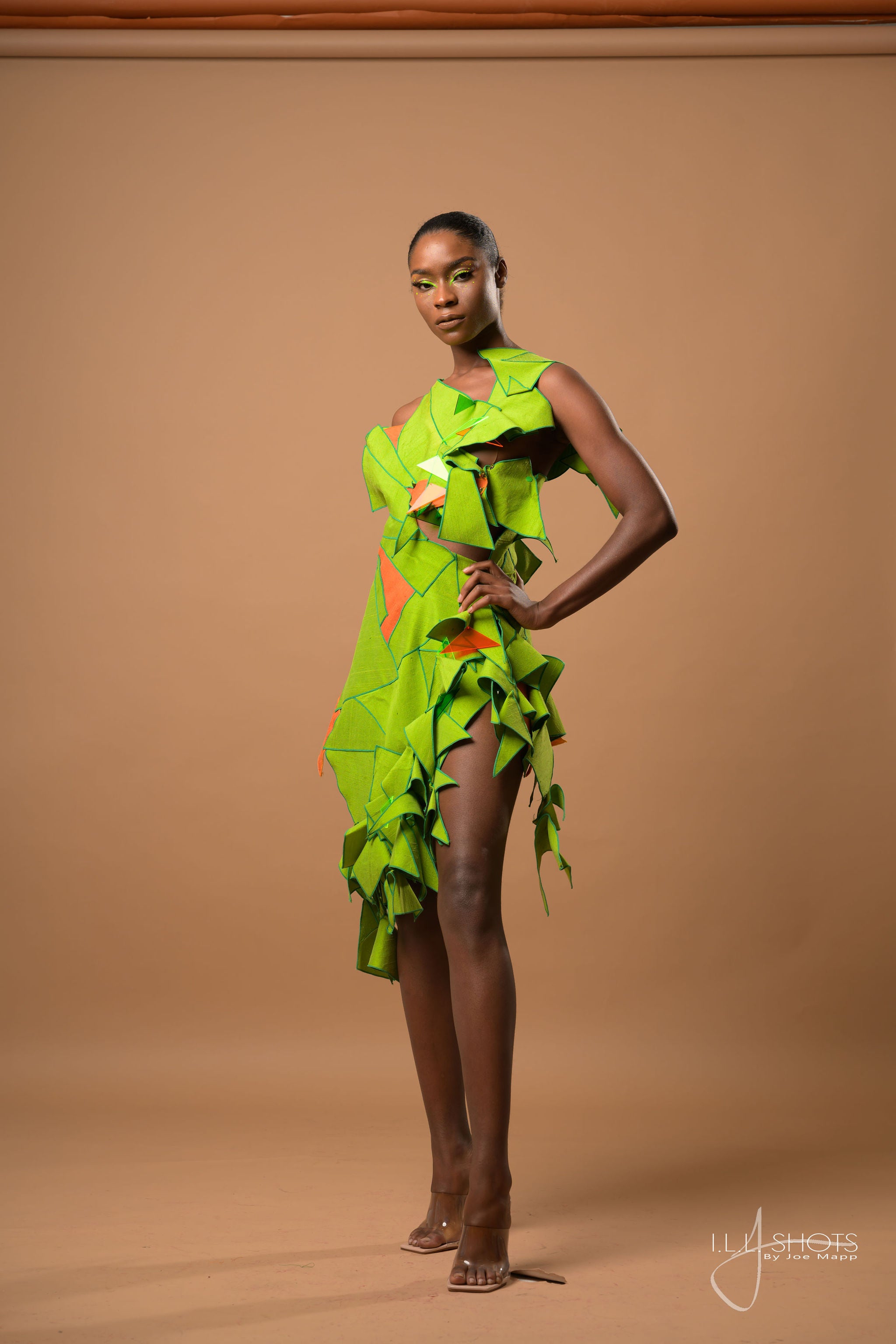 “Heal” Green Dress