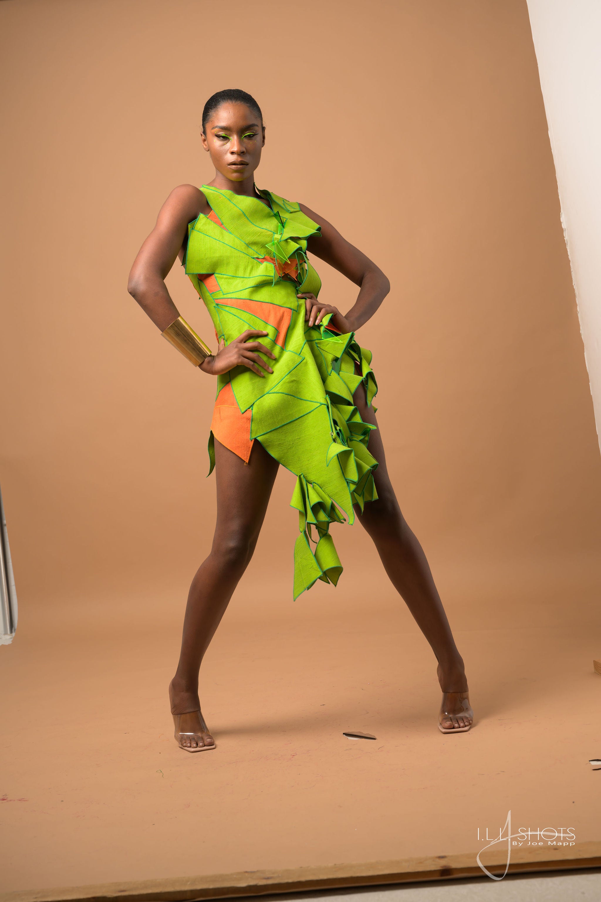 “Heal” Green Dress