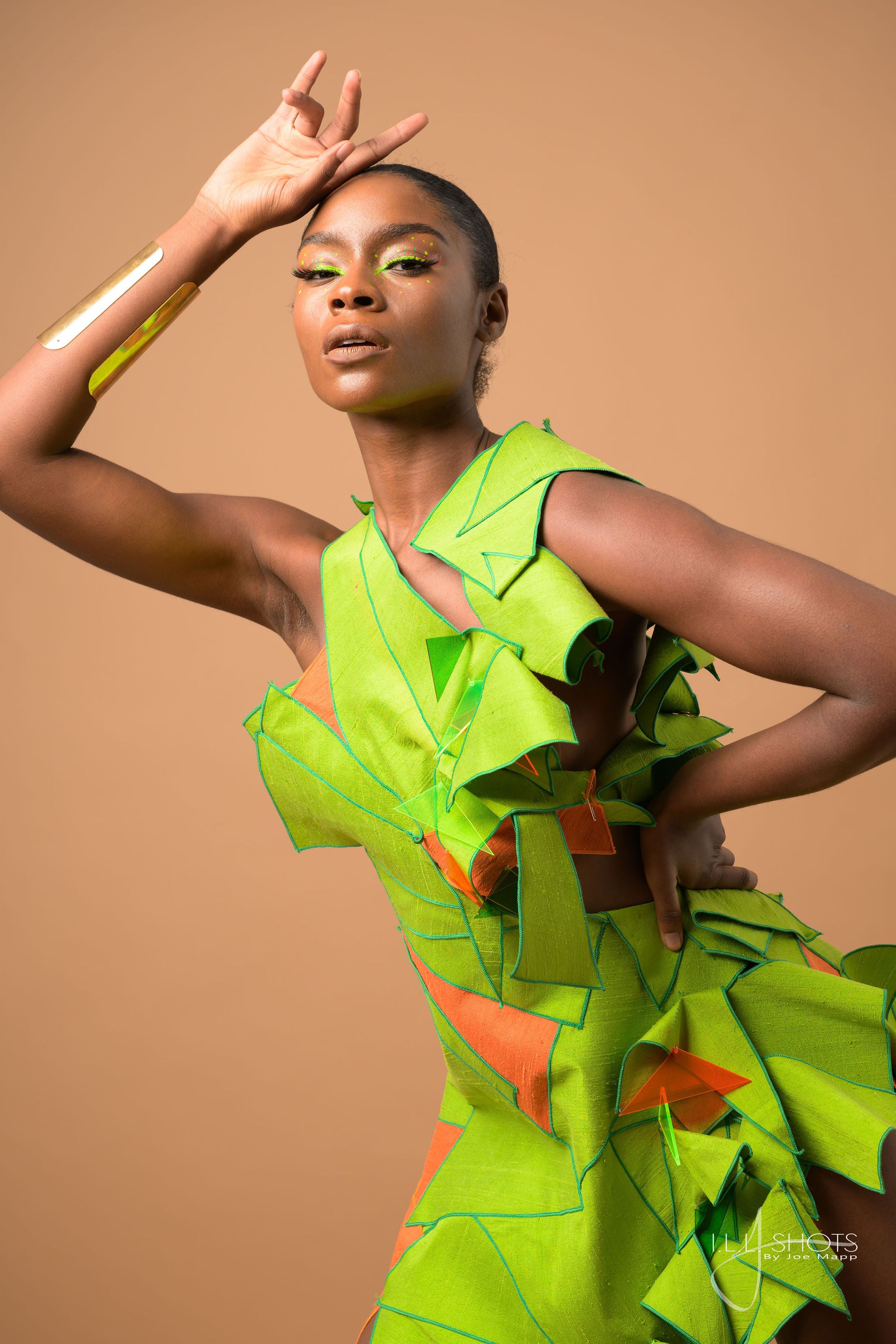 “Heal” Green Dress